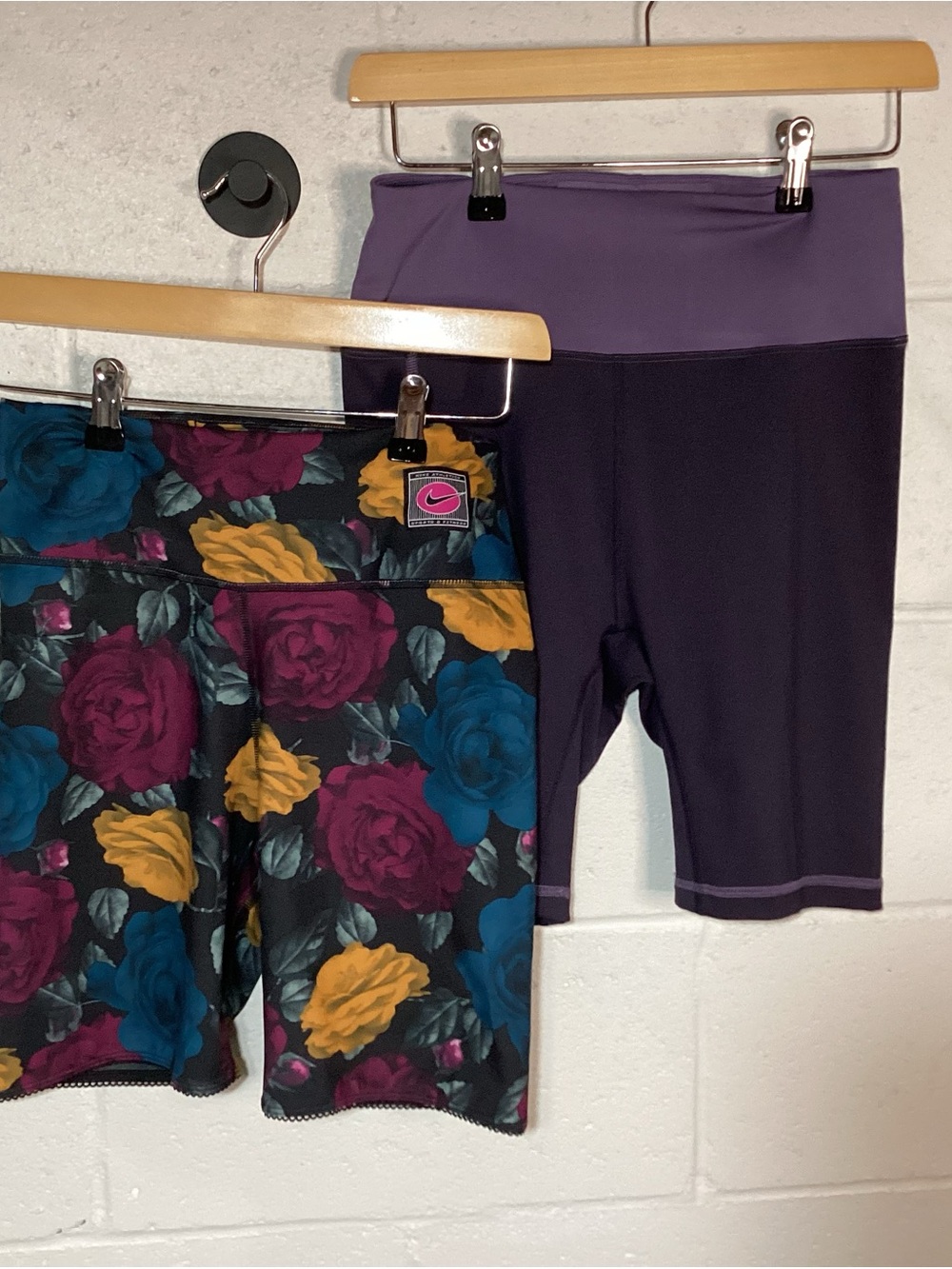 Lot of 2: Women’s Nike Shorts Running Biking Dri-Fit